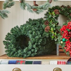 Undecorated Wreaths